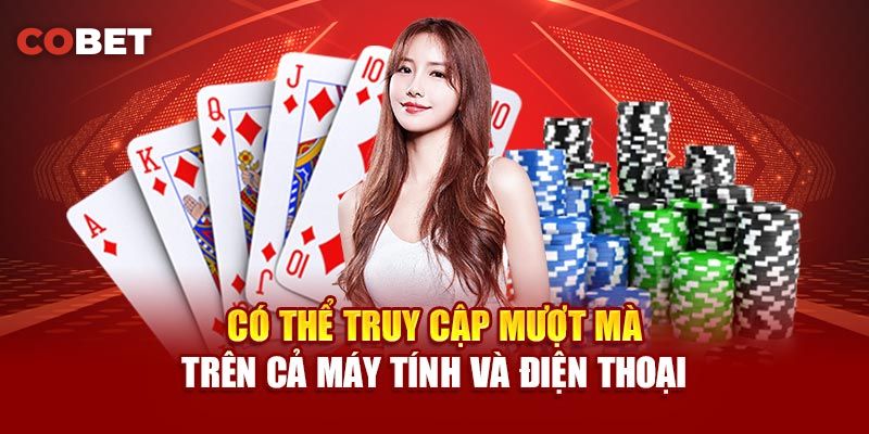 Giao diện chơi Tiến lên miền Nam tại COBET đơn giản, dễ thao tác