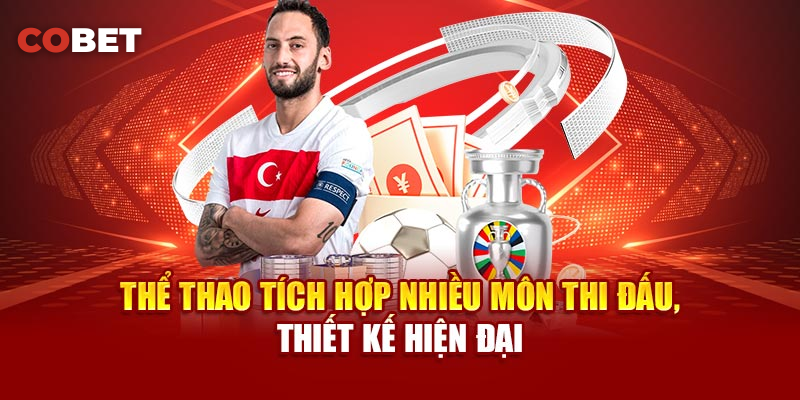 Giao diện cá cược thể thao với tỷ lệ kèo trực tuyến trên Cobet